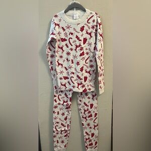 Hanna Anderson Christmas Pajama Set Size 10 140cm